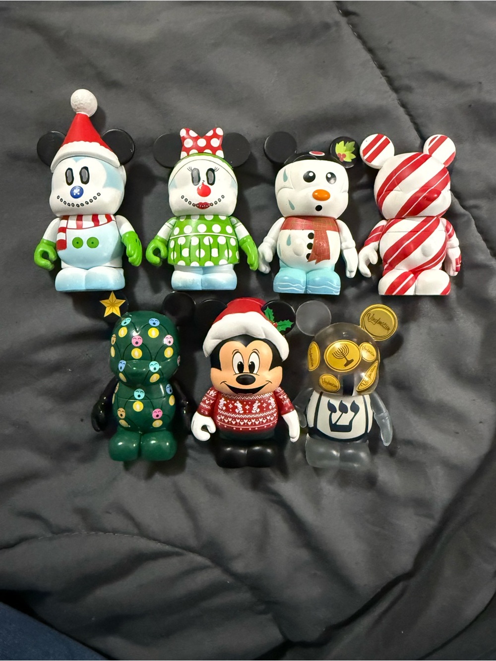 Disney Mickey Mouse Holiday Collectible Vinylmations bundle